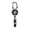 Key-Bak Sidekick Super Duty, Clear, 24 in. Orange Cord , Carabiner, Super Duty Strap/Split Ring 0KB12-5D254 - alternate 3